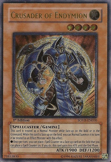 Crusader of Endymion [SOVR-EN030] Ultimate Rare Yu-Gi-Oh!
