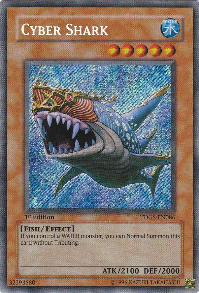 Cyber Shark [TDGS-EN086] Secret Rare Yu-Gi-Oh!
