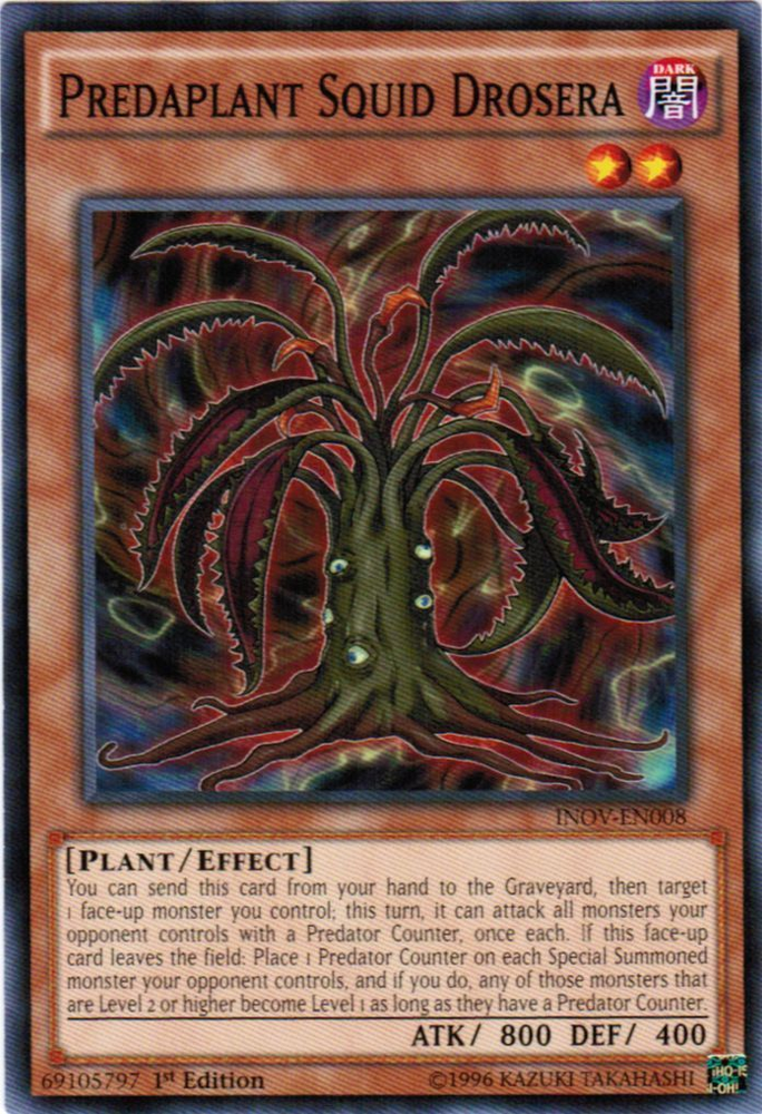 Predaplant Squid Drosera [INOV-EN008] Common Yu-Gi-Oh!