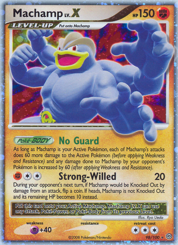 Machamp LV.X (98/100) [Diamond & Pearl: Stormfront] Pokémon