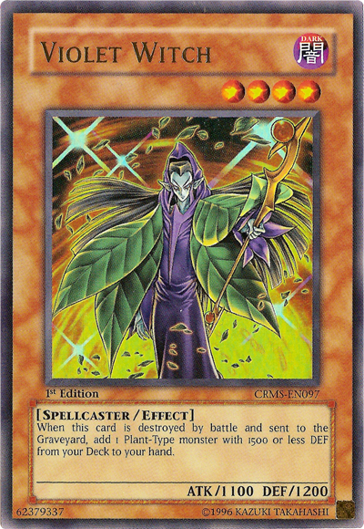 Violet Witch [CRMS-EN097] Ultra Rare Yu-Gi-Oh!