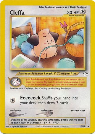 Cleffa (20/111) [Neo Genesis Unlimited] Pokémon