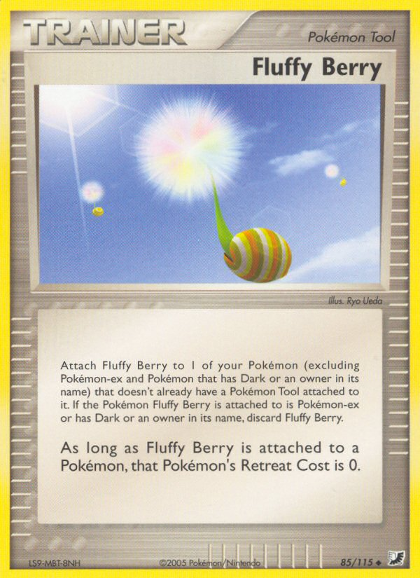 Fluffy Berry (85/115) [EX: Unseen Forces] Pokémon
