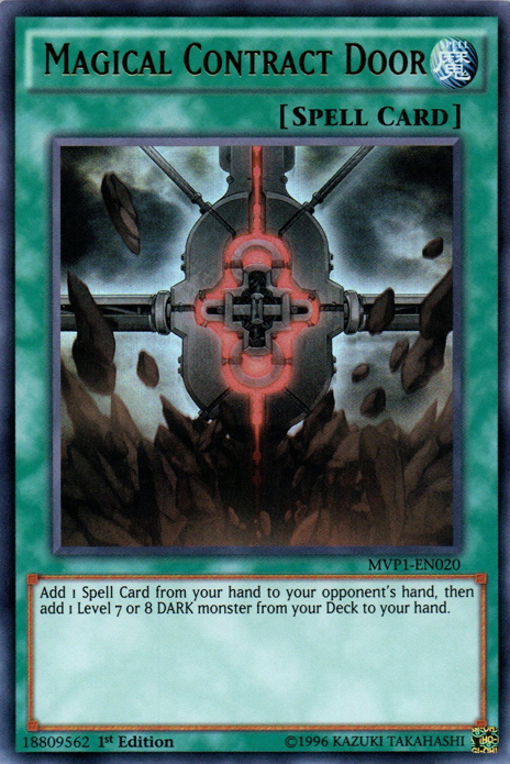 Magical Contract Door [MVP1-EN020] Ultra Rare Yu-Gi-Oh!