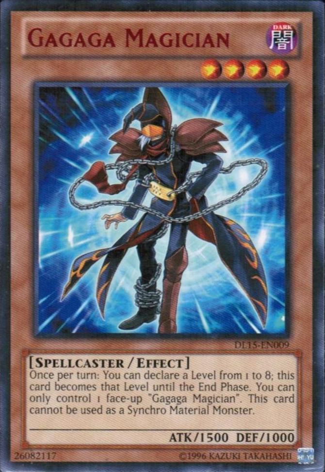 Gagaga Magician (Red) [DL15-EN009] Rare Yu-Gi-Oh!