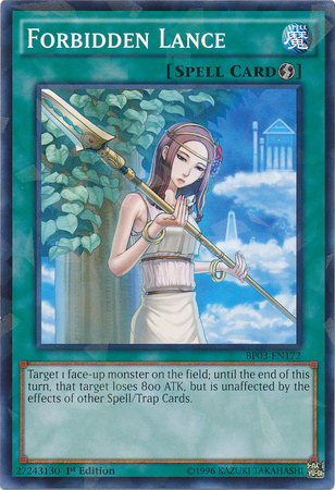 Forbidden Lance [BP03-EN172] Shatterfoil Rare Yu-Gi-Oh!