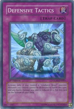 Defensive Tactics [GLAS-EN083] Super Rare Yu-Gi-Oh!