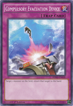 Compulsory Evacuation Device [HSRD-EN058] Common Yu-Gi-Oh!