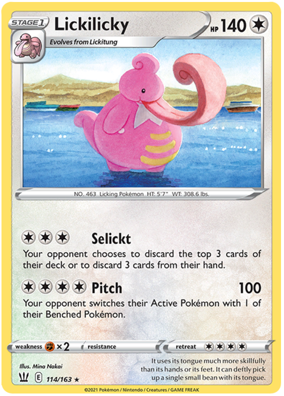 Lickilicky (114/163) [Sword & Shield: Battle Styles] Pokémon