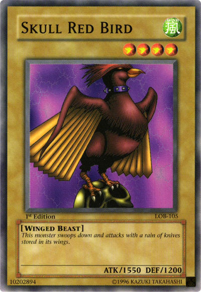 Skull Red Bird [LOB-105] Common Yu-Gi-Oh!