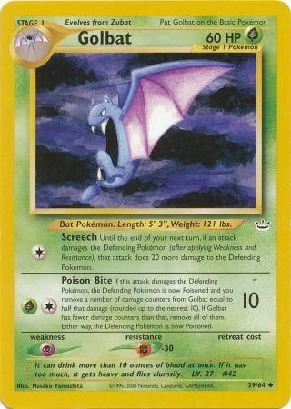 Golbat (29/64) [Neo Revelation Unlimited] Pokémon