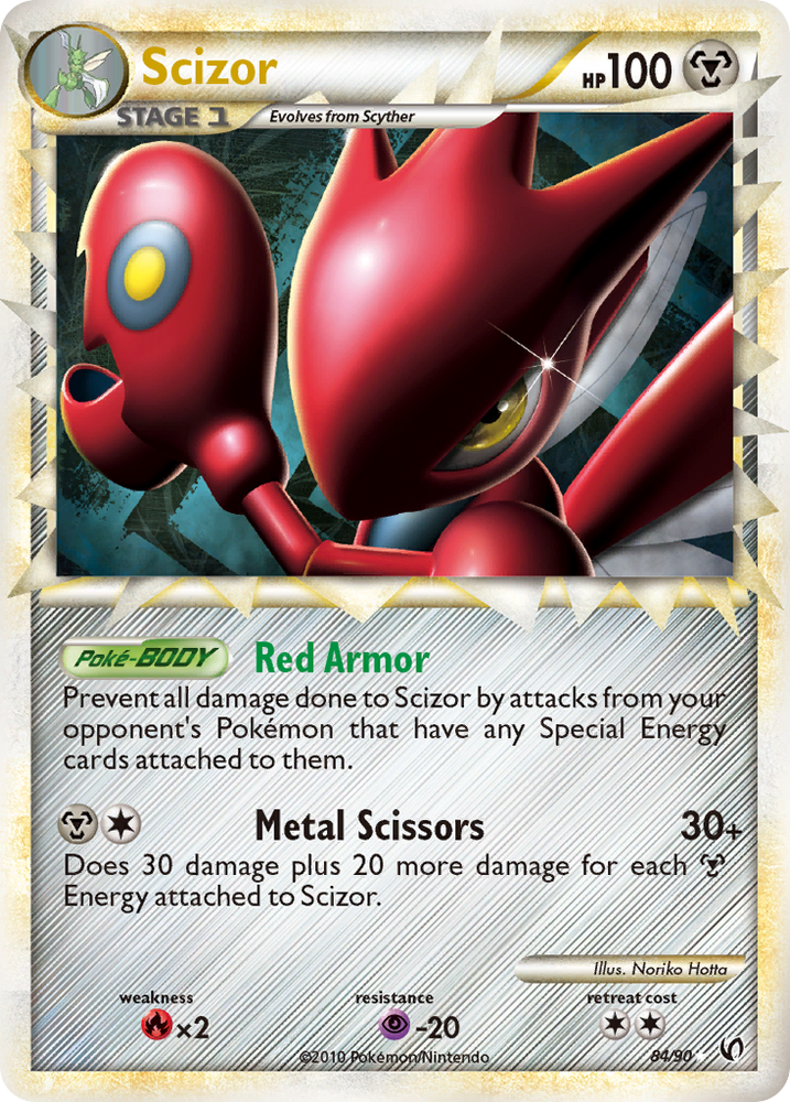 Scizor (84/90) [HeartGold & SoulSilver: Undaunted] Pokémon