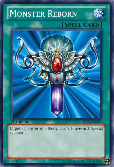 Monster Reborn [SDBE-EN028] Common Yu-Gi-Oh!