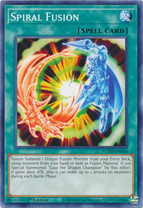 Spiral Fusion [ROTD-EN050] Common Yu-Gi-Oh!