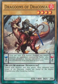 Dragoons of Draconia [DEM3-EN006] Common Yu-Gi-Oh!