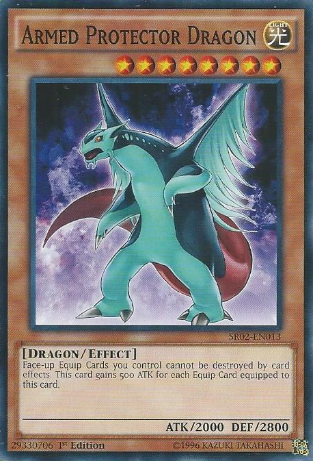 Armed Protector Dragon [SR02-EN013] Common Yu-Gi-Oh!