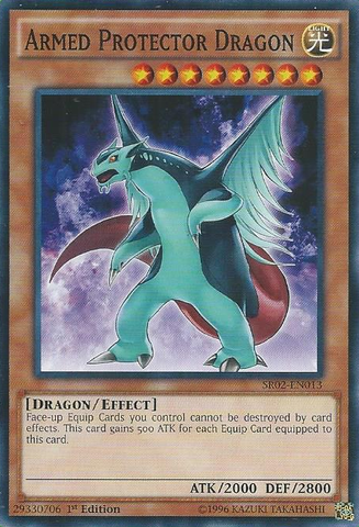 Armed Protector Dragon [SR02-EN013] Common Yu-Gi-Oh!