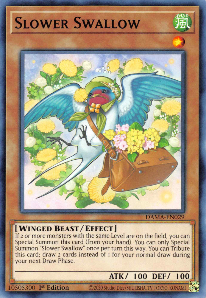 Slower Swallow [DAMA-EN029] Common Yu-Gi-Oh!