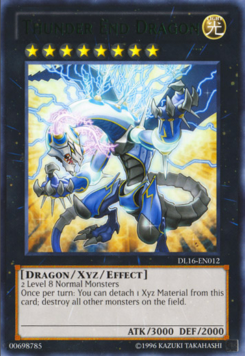 Thunder End Dragon (Green) [DL16-EN012] Rare Yu-Gi-Oh!