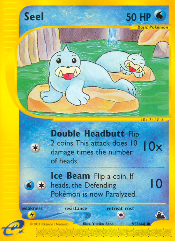 Seel (95/144) [Skyridge] Pokémon