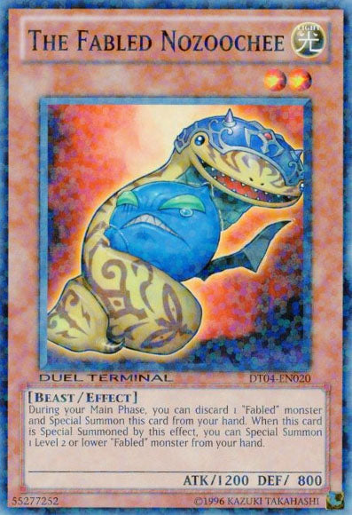 The Fabled Nozoochee [DT04-EN020] Common Yu-Gi-Oh!