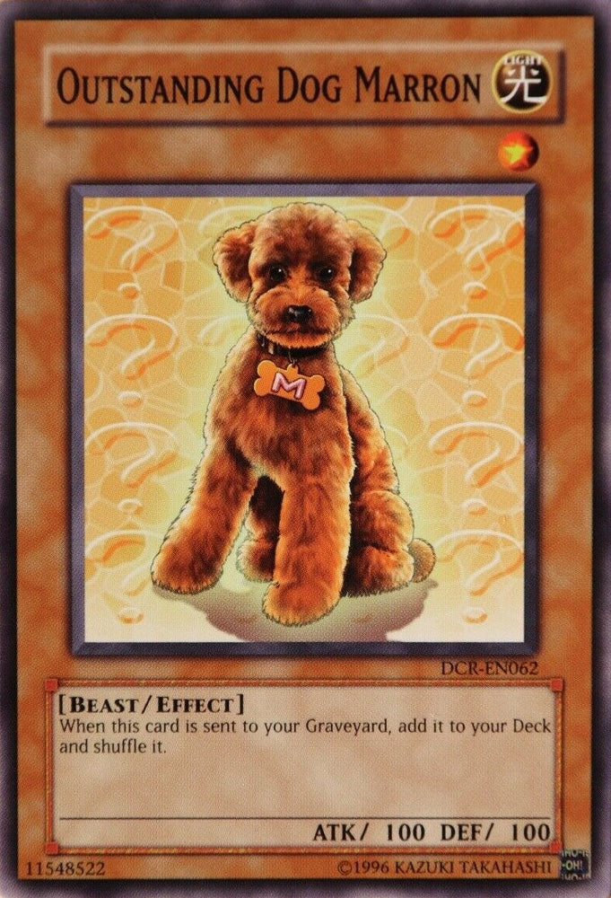 Outstanding Dog Marron [DCR-EN062] Common Yu-Gi-Oh!