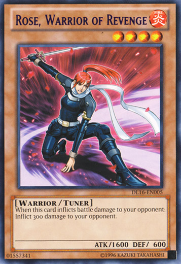 Rose, Warrior of Revenge (Purple) [DL16-EN005] Rare Yu-Gi-Oh!