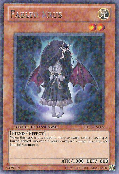 Fabled Krus [DT03-EN009] Rare Yu-Gi-Oh!