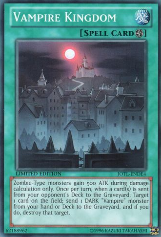 Vampire Kingdom [JOTL-ENDE4] Super Rare Yu-Gi-Oh!