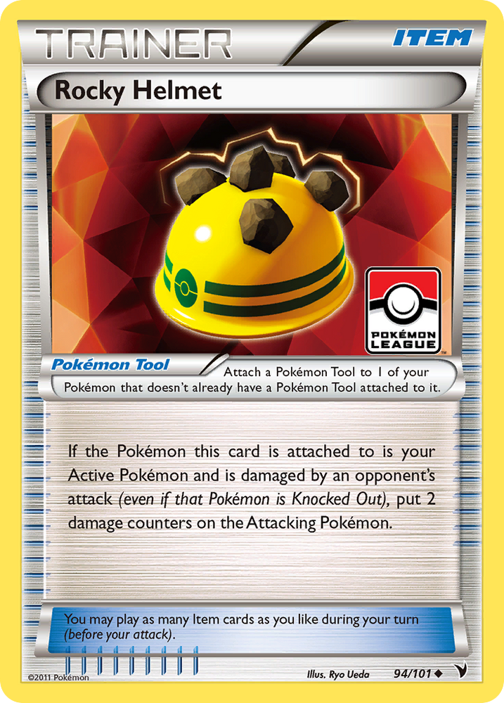 Rocky Helmet (94/101) [Black & White: Noble Victories] Pokémon