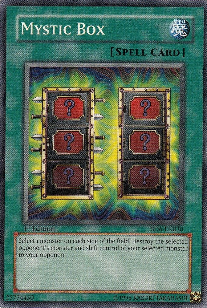 Mystic Box [SD6-EN030] Common Yu-Gi-Oh!