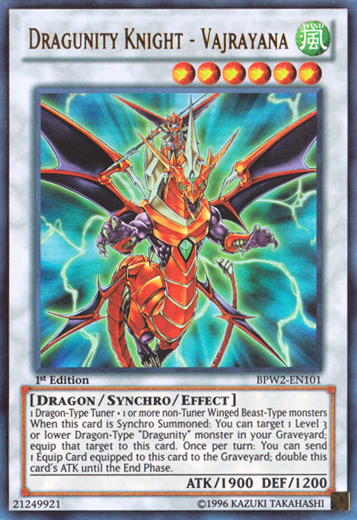 Dragunity Knight - Vajrayana [BPW2-EN101] Ultra Rare Yu-Gi-Oh!