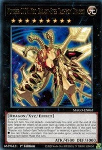 Number C107: Neo Galaxy-Eyes Tachyon Dragon [MAGO-EN063] Rare Yu-Gi-Oh!