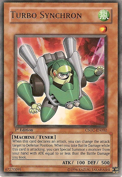 Turbo Synchron [CSOC-EN002] Rare Yu-Gi-Oh!