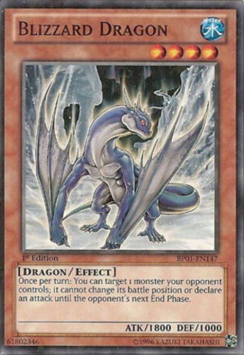 Blizzard Dragon [BP01-EN147] Starfoil Rare Yu-Gi-Oh!