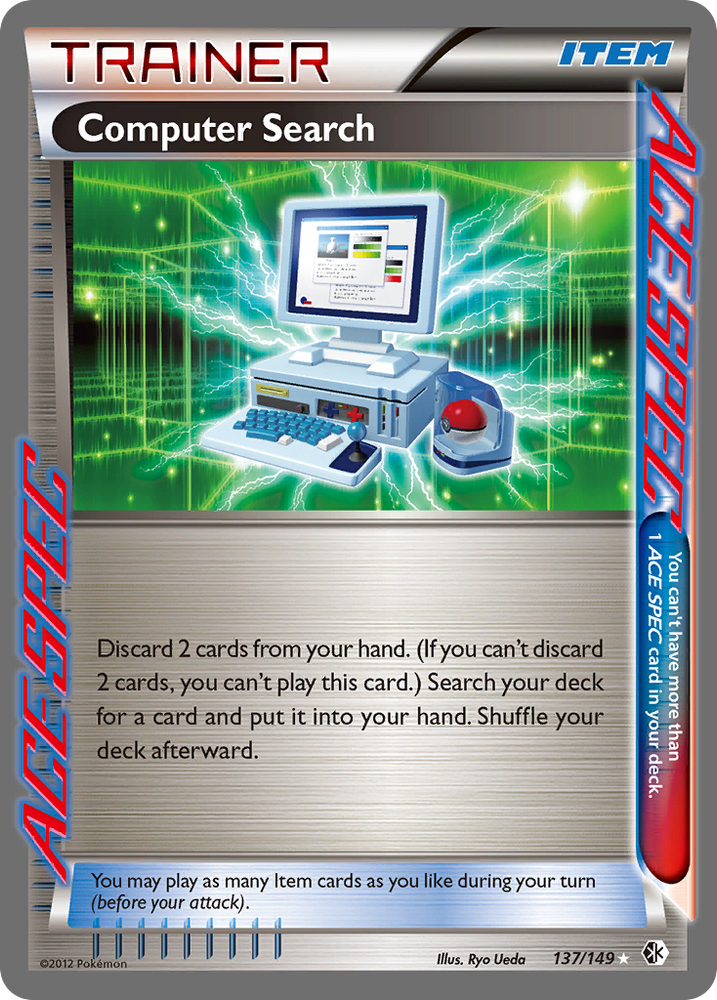 Computer Search (137/149) [Black & White: Boundaries Crossed] Pokémon