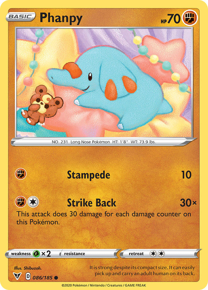 Phanpy (086/185) [Sword & Shield: Vivid Voltage] Pokémon