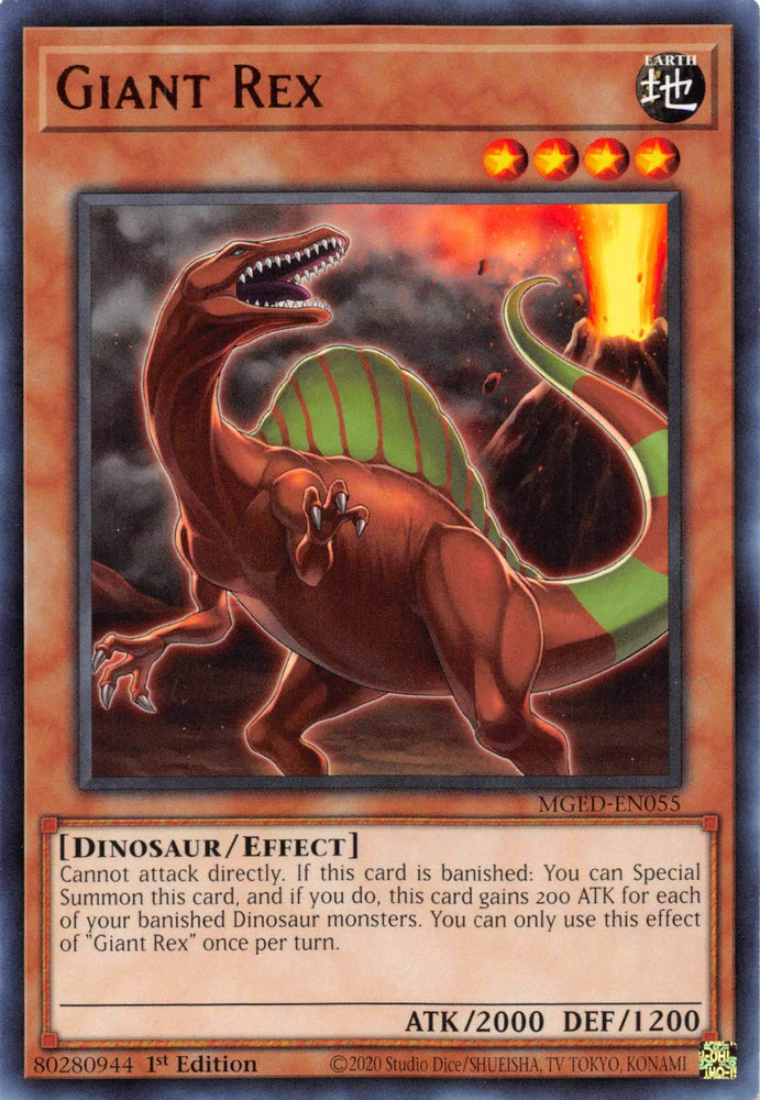 Giant Rex [MGED-EN055] Rare Yu-Gi-Oh!