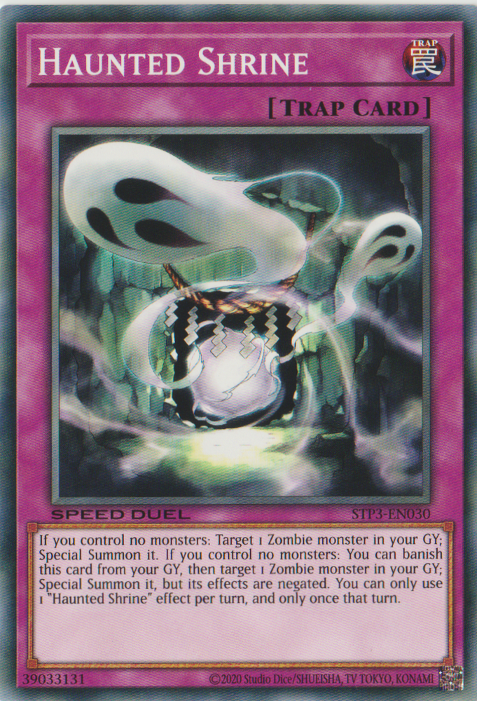 Haunted Shrine [STP3-EN030] Common Yu-Gi-Oh!