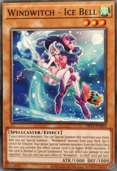 Windwitch - Ice Bell [OP15-EN023] Common Yu-Gi-Oh!