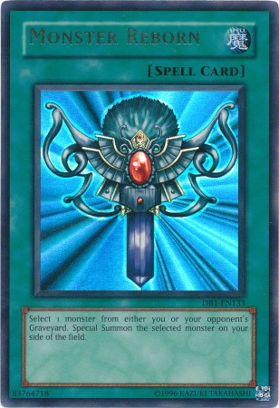 Monster Reborn [DB1-EN133] Ultra Rare Yu-Gi-Oh!