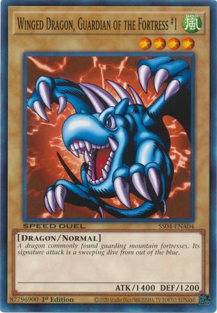 Winged Dragon, Guardian of the Fortress #1 [SS04-ENA04] Common Yu-Gi-Oh!