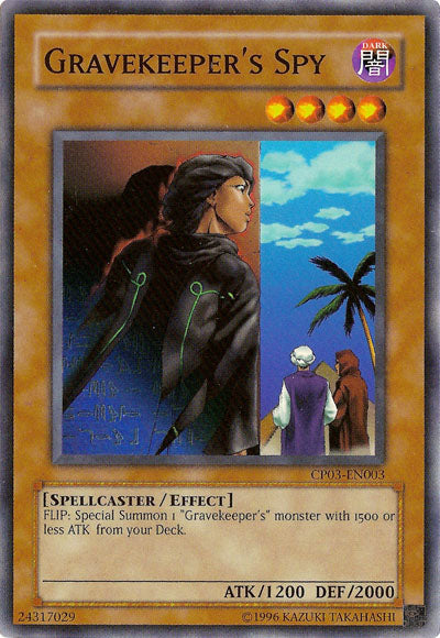Gravekeeper's Spy [CP03-EN003] Super Rare Yu-Gi-Oh!