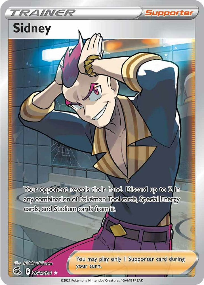 Sidney (264/264) [Sword & Shield: Fusion Strike] Pokémon