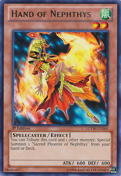 Hand of Nephthys [LCYW-EN260] Rare Yu-Gi-Oh!