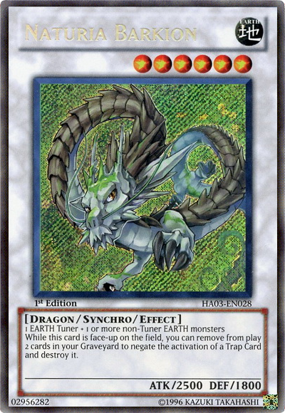 Naturia Barkion [HA03-EN028] Secret Rare Yu-Gi-Oh!