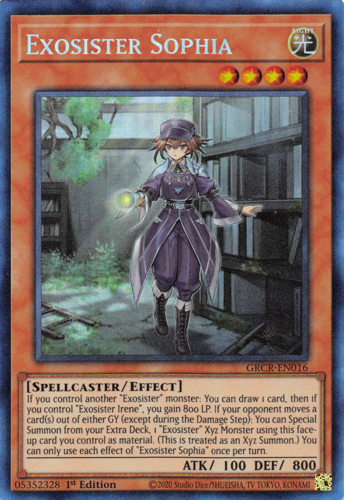 Exosister Sophia [GRCR-EN016] Collector's Rare Yu-Gi-Oh!