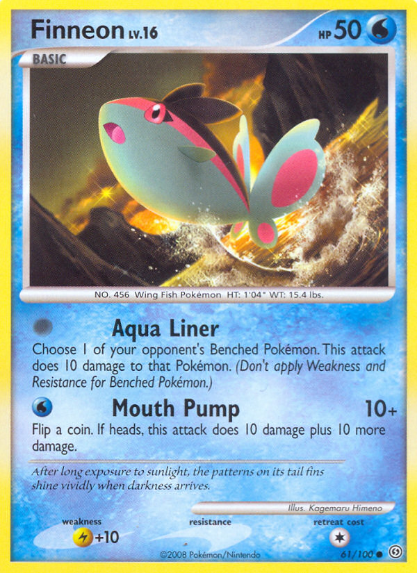 Finneon (61/100) [Diamond & Pearl: Stormfront] Pokémon