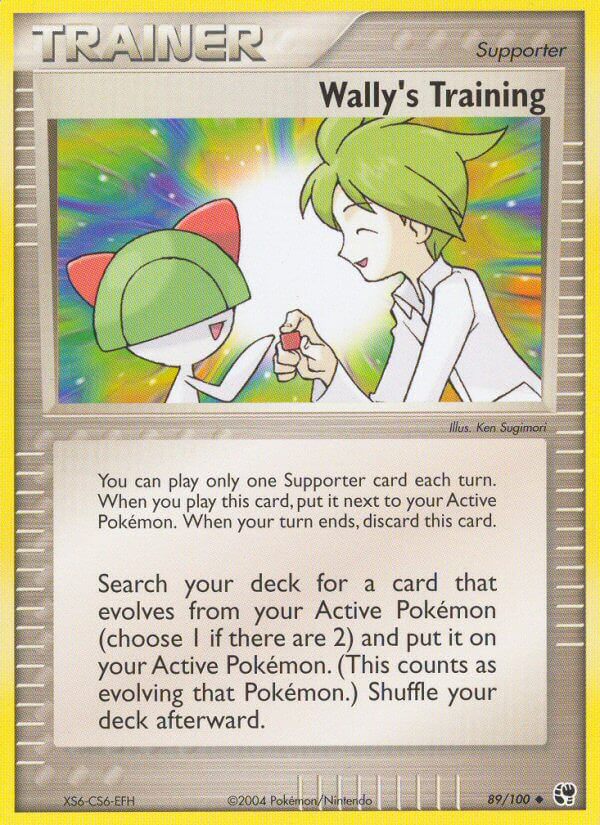 Wally's Training (89/100) [EX: Battle Stadium] Pokémon