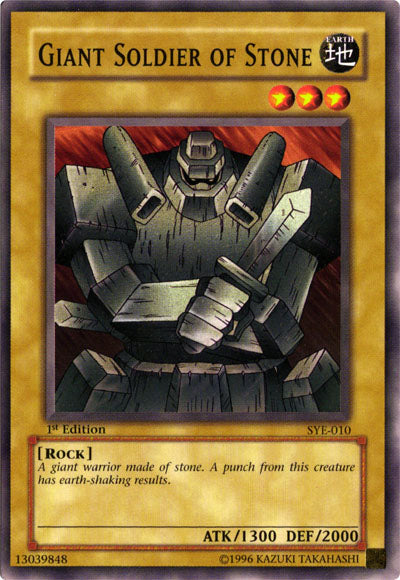 Giant Soldier of Stone [SYE-010] Common Yu-Gi-Oh!